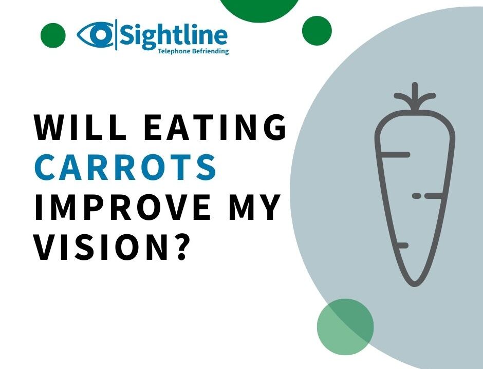 Will eating carrots improve my vision graphic